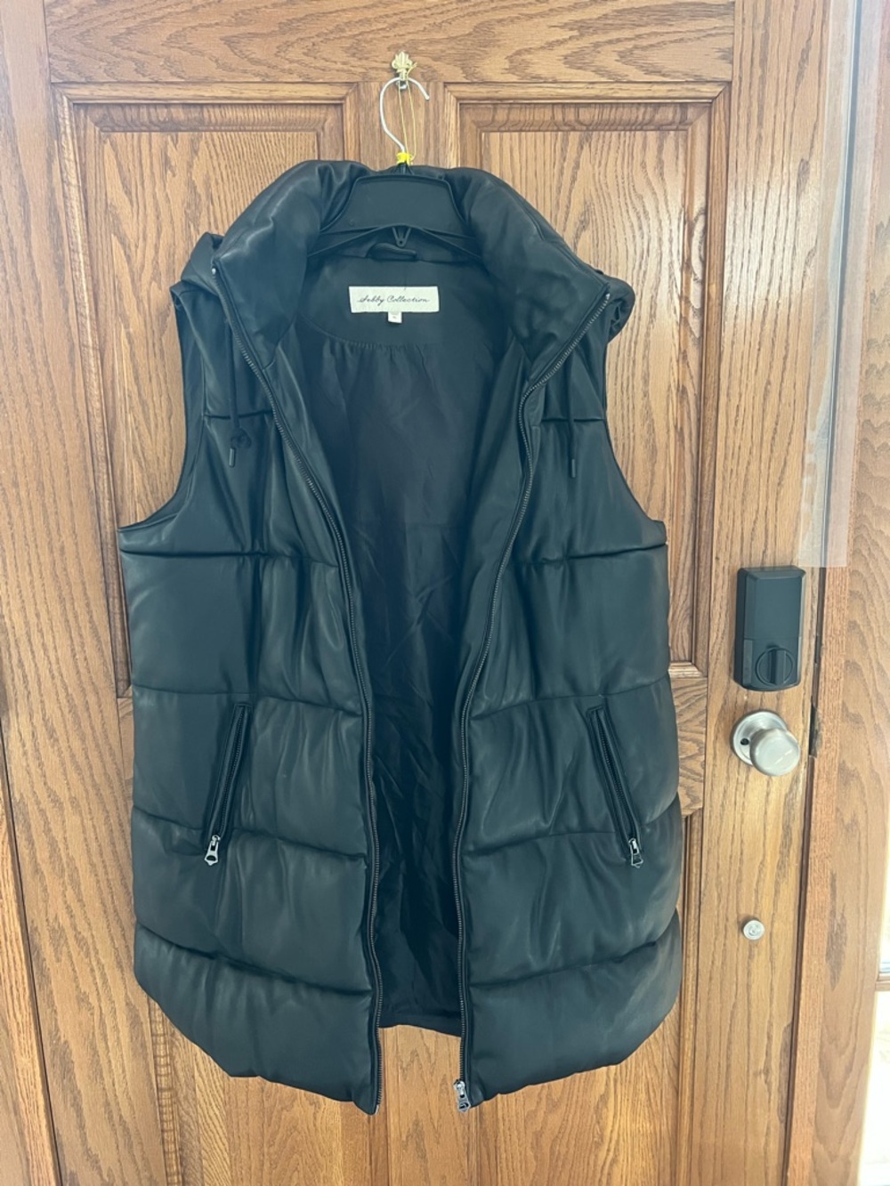Sebby Collection Black Jacket with Smooth Lining